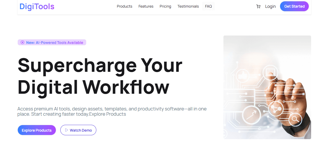 DigiTools — All-in-One Utility Platform screenshot